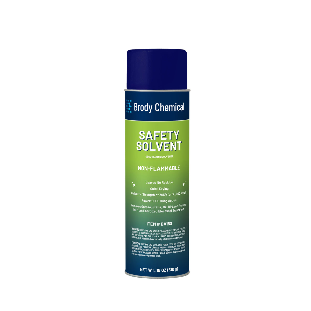 Brody Chemical BA183 Safety Solvent Aerosol