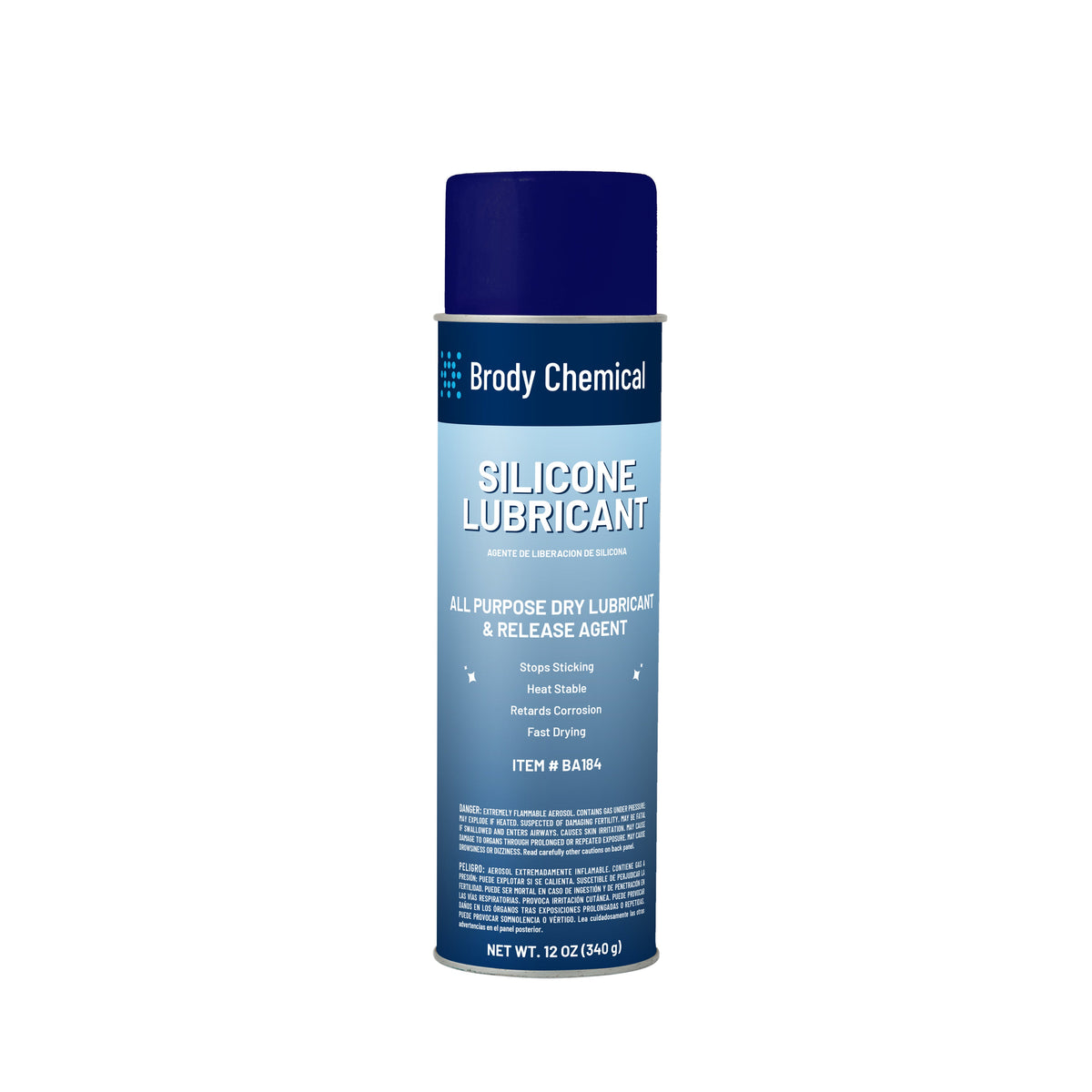 Brody Chemical BA184 Silicone Release Agent Aerosol