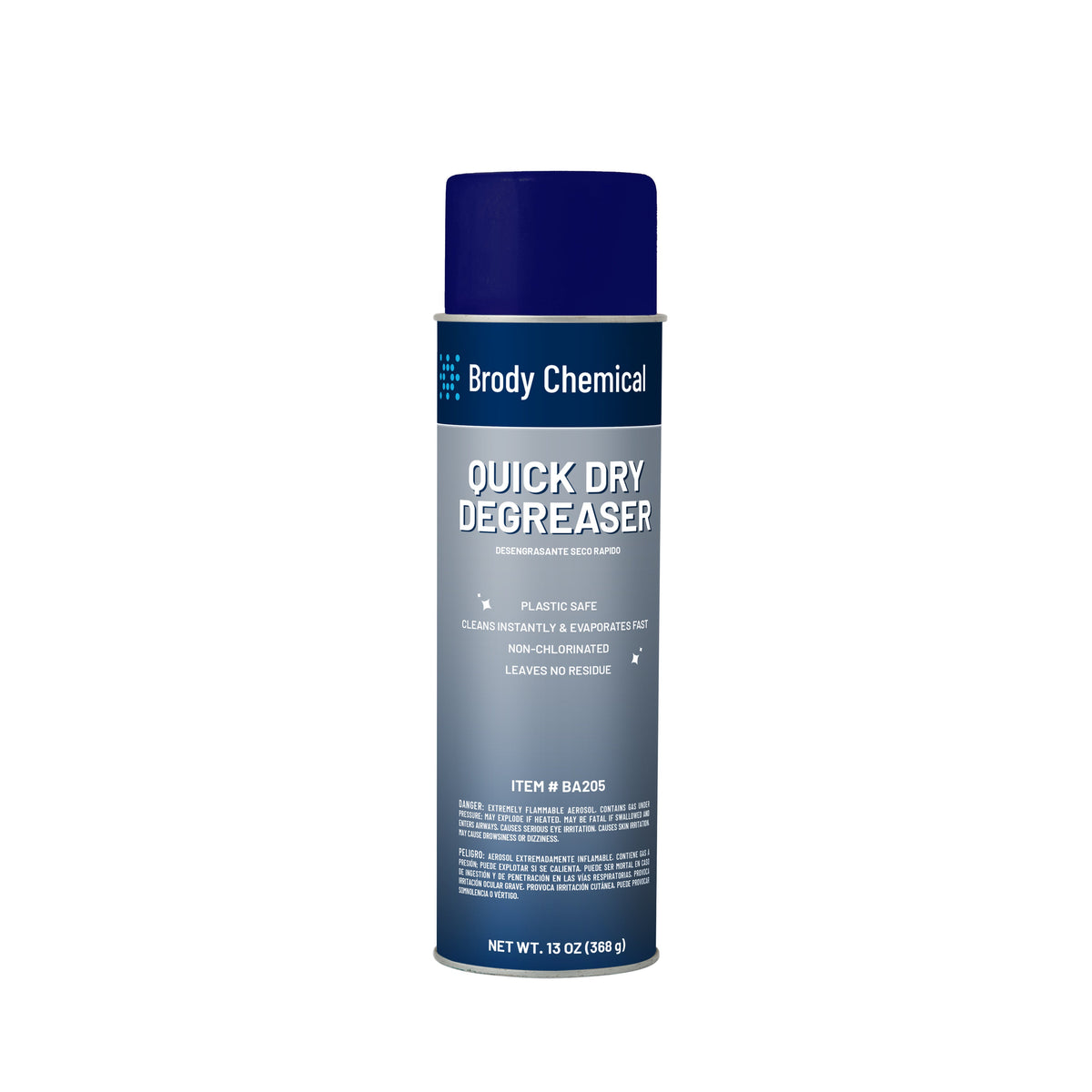 Brody Chemical BA205 Quick DRY Degreaser Aerosol