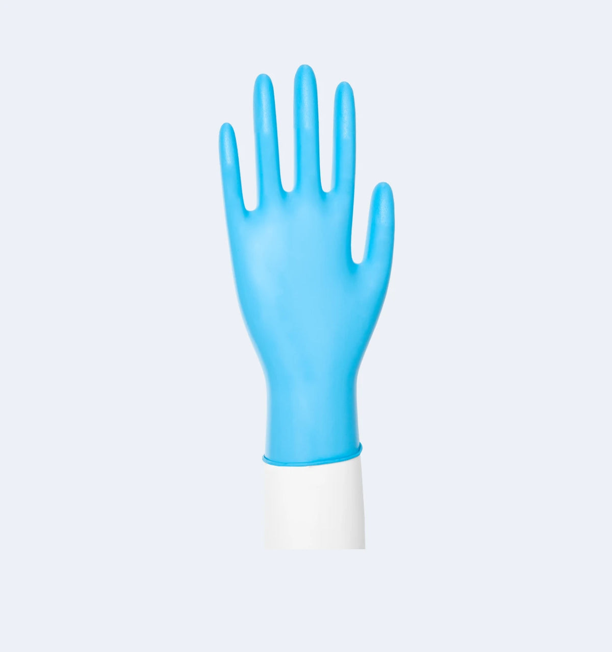 Intco Medical BMPF300 Synmax Blue Vinyl Exam Gloves, 3.5-mil, S/M/L/XL