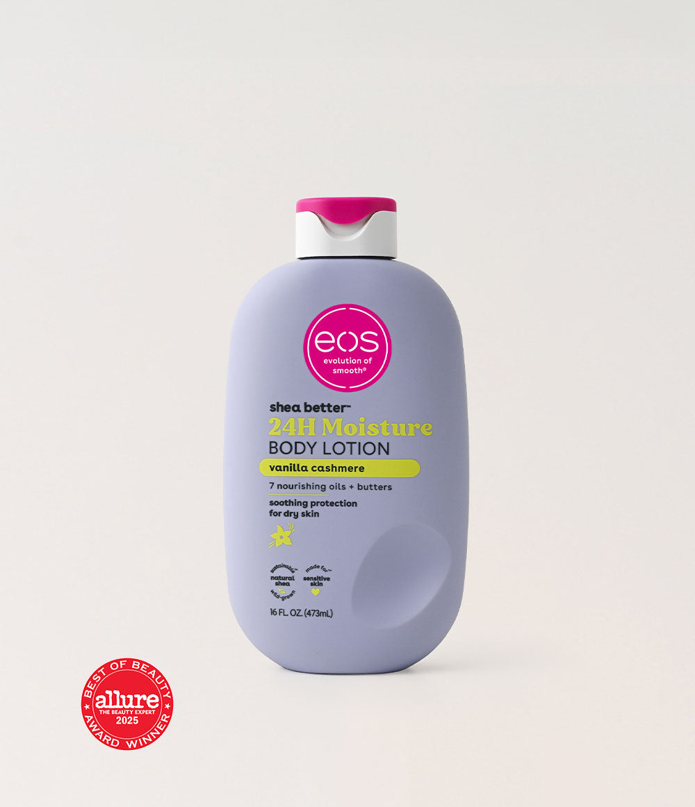 eos KSG-EOS-1019 Shea Better Body Lotion, Vanilla Cashmere, 16 fl oz