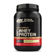 Optimum Nutrition 1111984 Gold Standard 100% Whey Protein Powder, Vanilla Ice Cream, 2 lb