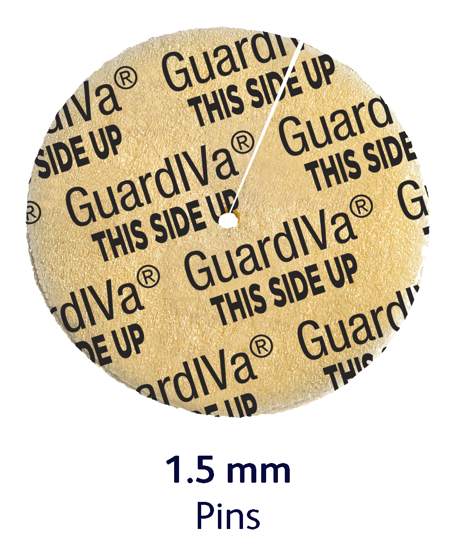 BD Bard Guardiva™ Antimicrobial IV Dressing: GuardIVa™ Antimicrobial Hemostatic IV Dressing, 1"/ 1.5mm, Sterile, 10/bx, 10 bx/cs