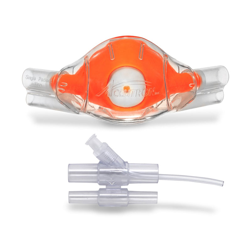 Crosstex International 33035-12-CAP Crosstex Accutron Clearview Nasal Mask And Capnography Bundle, Adult, Birthday Bubblegum, 12/pk