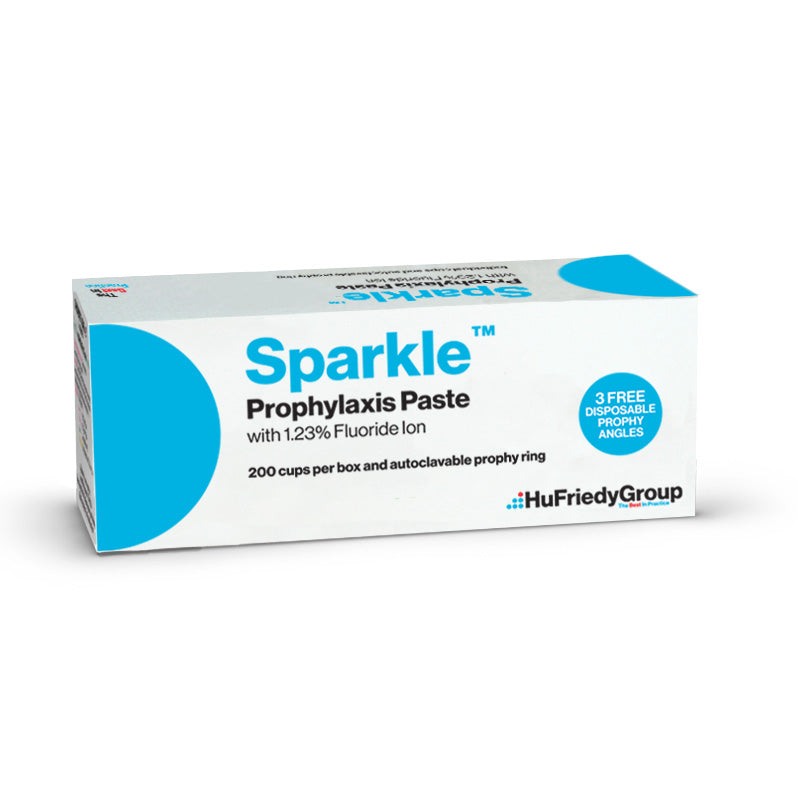 Crosstex International UPMM Crosstex Sparkle™ Prophy Paste, Medium, Mint, Individual Cups, 200/bx