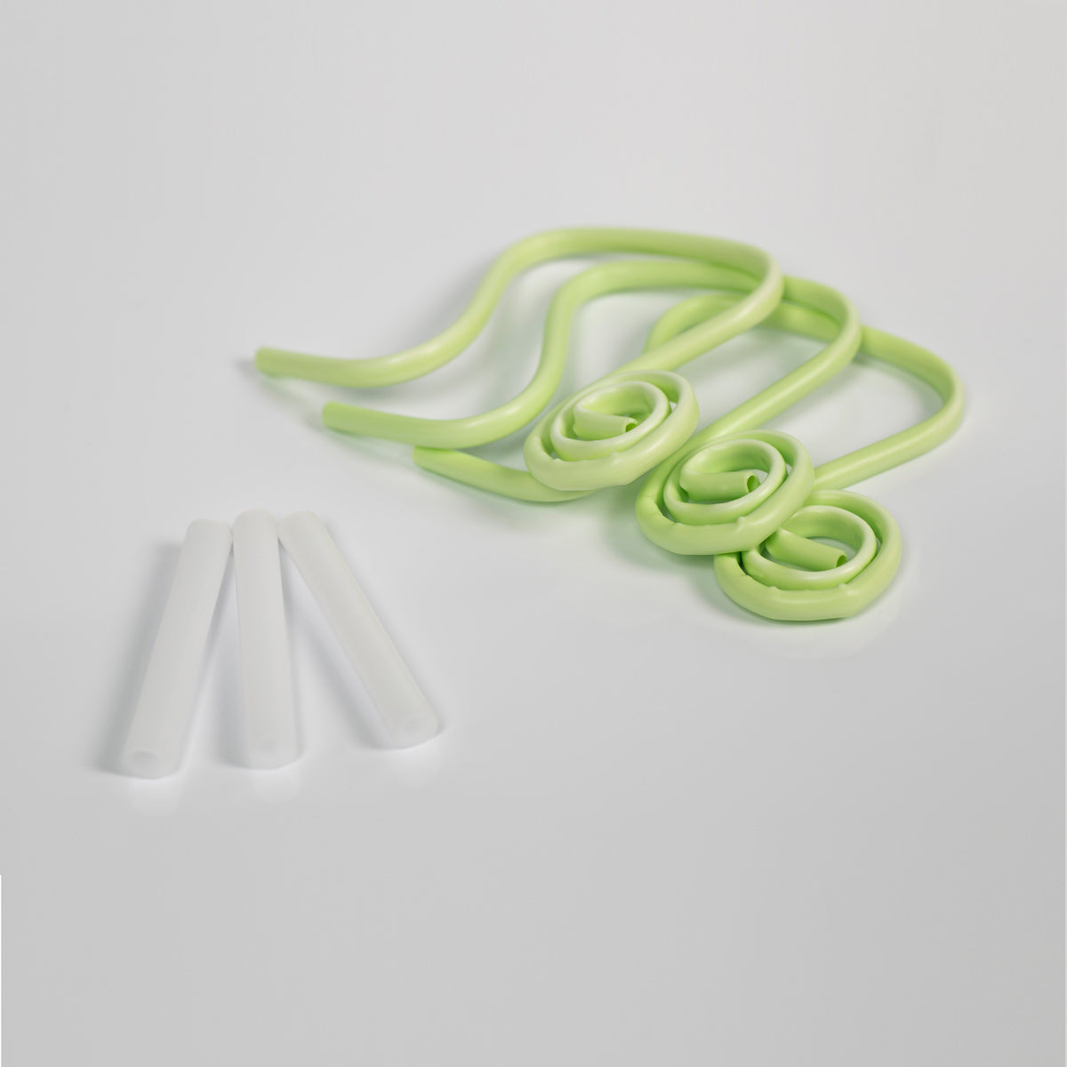 Crosstex International ZFF Crosstex Saliva Ejector - Free Form, White, 100/bg, 10 bg/cs