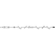 CONTINU-FLO Solution Set, Non-Vented, 3 INTERLINK Injection Sites, Backcheck Valve. 60 drops/mL. 106" (2.7 m)