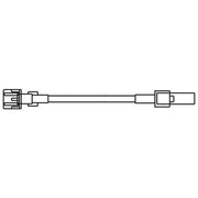 Straight-Type Extension Set, Microbore, Microvolume, 61 (155 cm)
