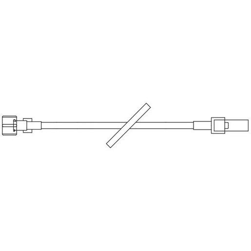 Straight-Type Extension Set, High Flow Rate Bore, Microbore 61" (155 cm)