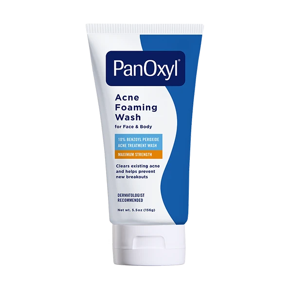 PanOxyl KSG-PAN-1022 Acne Foaming Wash, 10% Benzoyl Peroxide, Maximum Strength, 5.5 oz