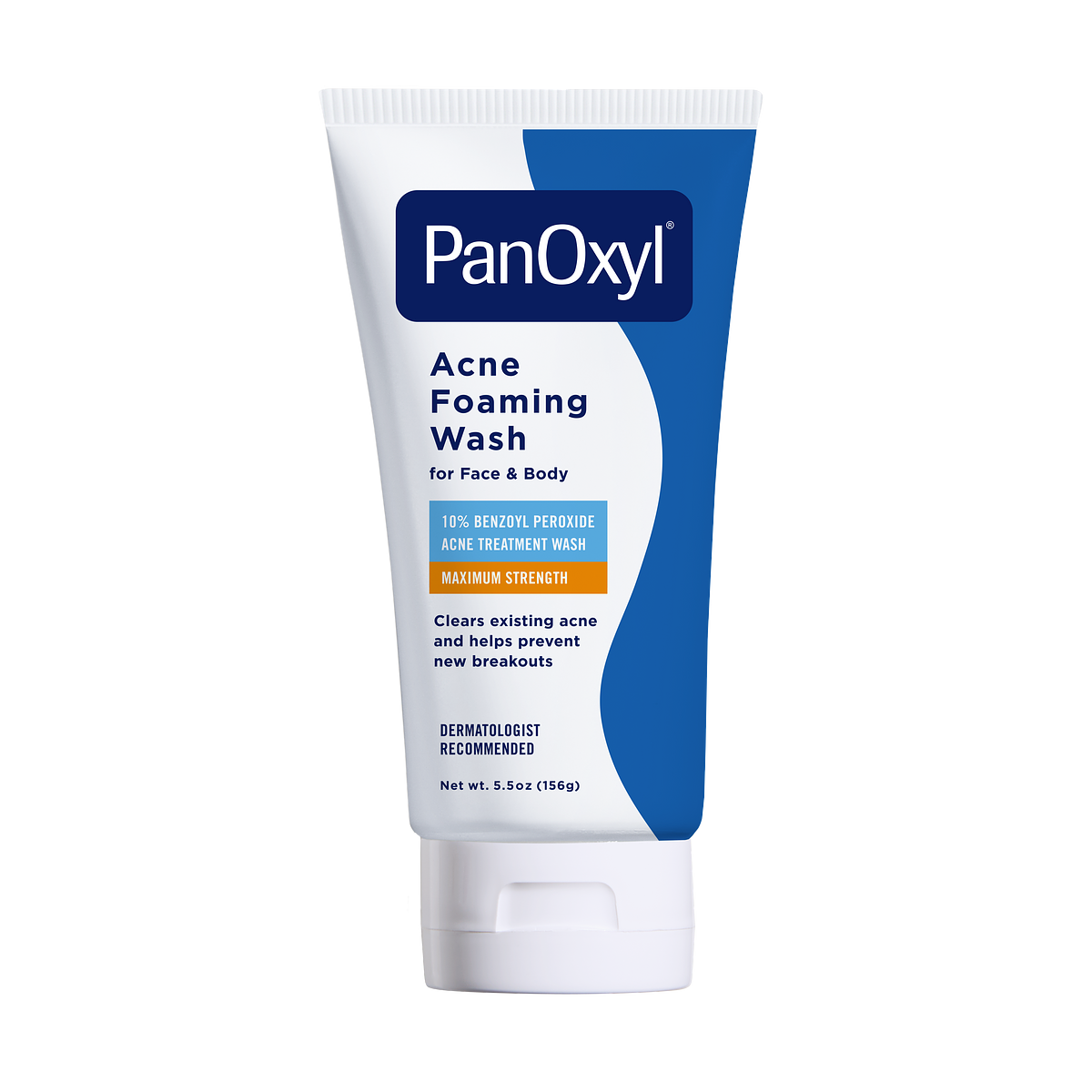 PanOxyl KSG-PAN-1022 Acne Foaming Wash, 10% Benzoyl Peroxide, Maximum Strength, 5.5 oz