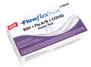 Flowflex® PLUS 4-in-1 RSV + Flu A/B + COVID Home Test (2 Tests / Kit) Case of 48 Kits