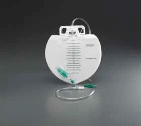 Bard Medical 153509 Bard Urine Drainage Bags, Large (4000mL) Capacity, Latex Free (LF), Center Entry, 20/cs