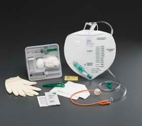 Bard Medical 899616 Bard Lubricath® Foley Trays, LUBRICATH®, Drainage Bag, Tamper-Evident Seal, Anti-Reflux Chamber, 16FR, 10/cs