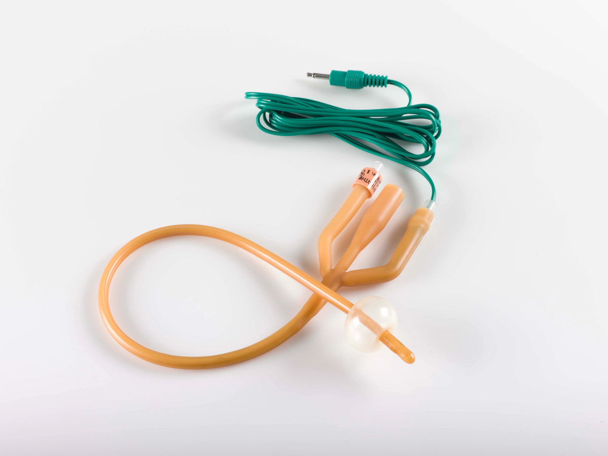 Bard Medical 119418 Bard Bardex® I.c. Infection Control Foley Catheters: Lubricath™, Temperature-Sensing, Preattached 6 Foot Extension Cable, 5cc, 18FR, 12/cs