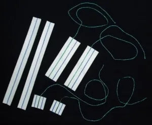 85994C Neuro Sponge, single-strung, X-ray detectable, sterile, ½ x 3 (AMD RitMed 85994C)