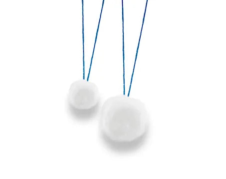 30-03 Strung Cotton Ball, medium, ¾ in (American Surgical 30-03)