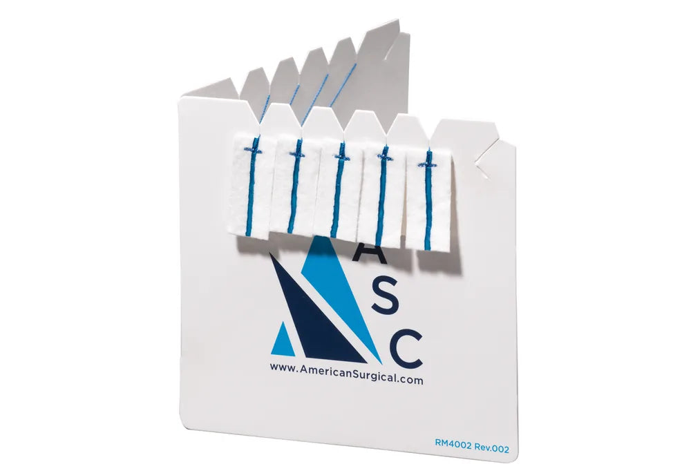 60-13 Ray-Cot® Neurosurgical Pattie (rayon), 1 x 3 (American Surgical 60-13)