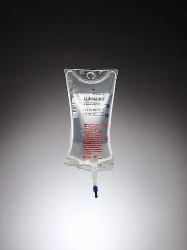 Lidocaine HCl / Dextrose 5%, Preservative Free 8 mg / mL IV Solution 250 mL (Baxter 2B0962)
