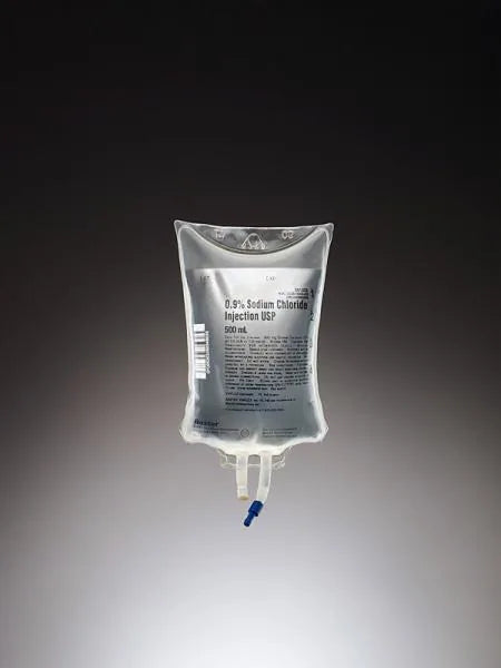 SOD CHLOR 0.9% INJ USP VIAFLEX1 500ML MIGRATED (Baxter 2B1323Q)