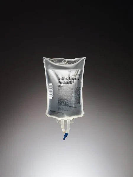Lactated Ringer's Injection USP, 500ml 24/CS (Baxter 2B2323Q)