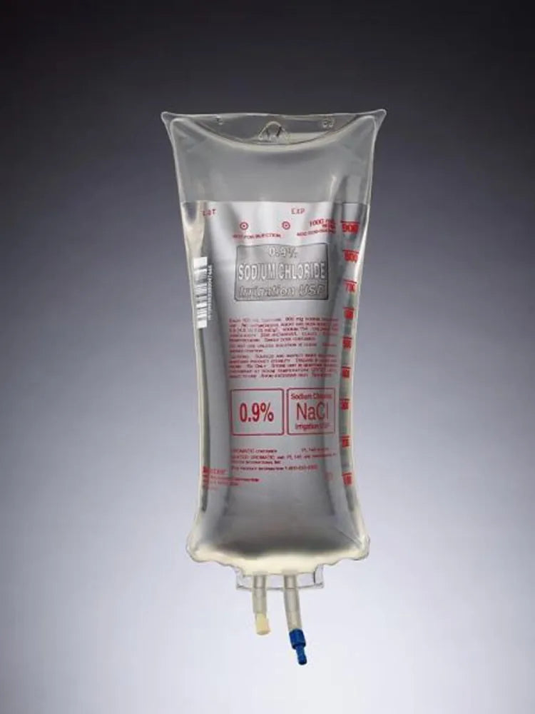 0.9% SOD CHL IRRIG, USP 1000 ML UROMATIC CONT (Baxter 2B7124X)