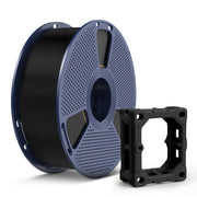 SUNLU KSG-SUN-1067 PLA+ 2.0 3D Printer Filament, Black, 1.75 mm, 4 x 1 kg Spools