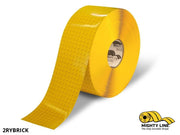 Mighty Line 2 in Yellow Brick Floor Tape, 100 ft roll