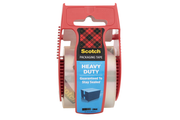 Scotch 142L Heavy Duty Shipping Packaging Tape with Dispenser, 1.88 in x 27.7 yd, 1 Roll