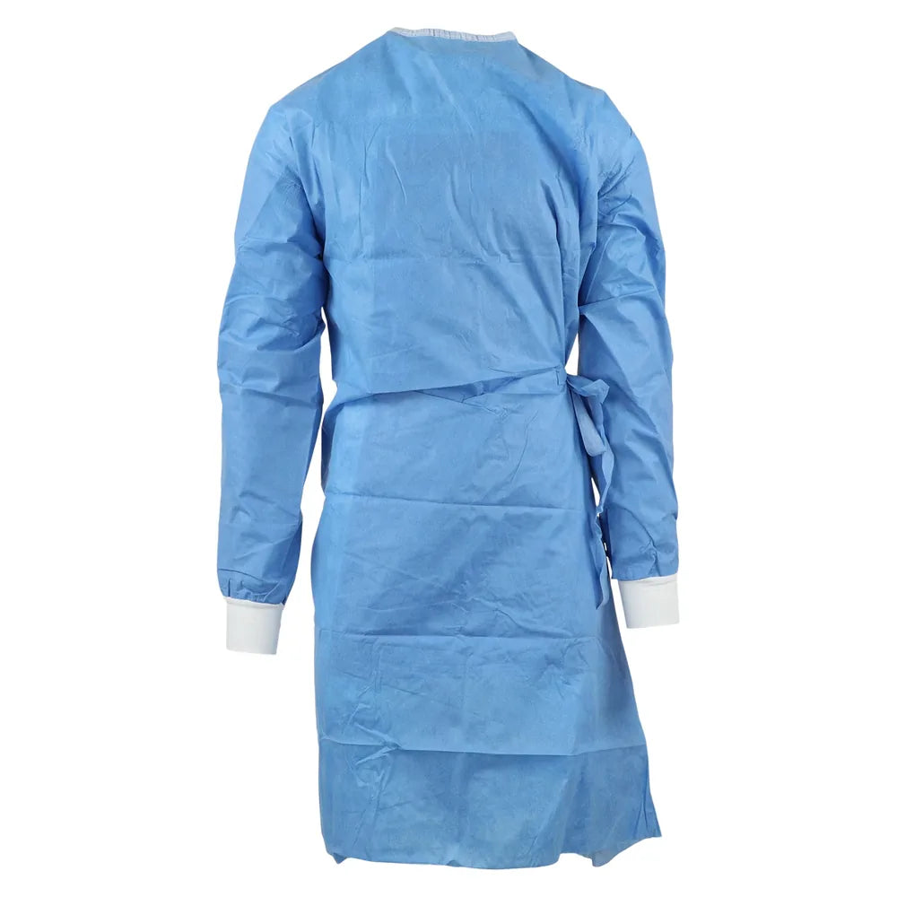 Fabric-Reinforced Surgical Gown with Towel Astound® X-Large Blue Sterile AAMI Level 3, 18 Per/Cs (Cardinal Health 9541)