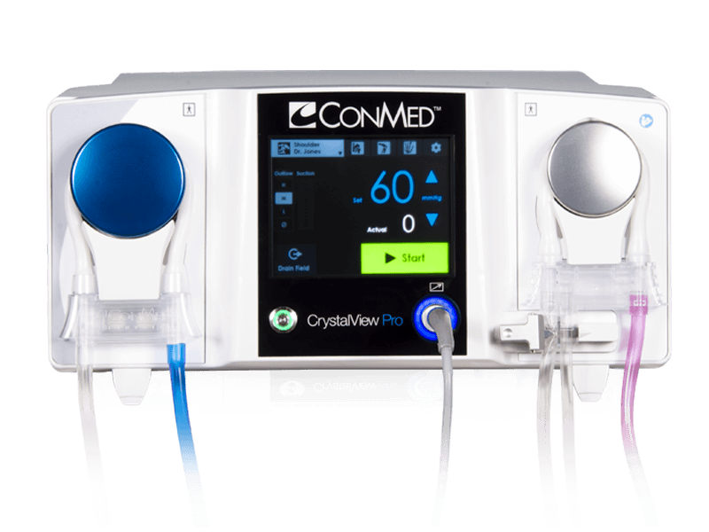Conmed Suction Irrigation Electrosurgery Instruments: Arthroscopy Inflow Tube Set, 10K/24K, 10/bx