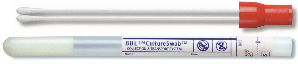 BD 220105 Specimen Collection & Transport System: CultureSwab Liquid Amiesdouble Swab, 50/pk