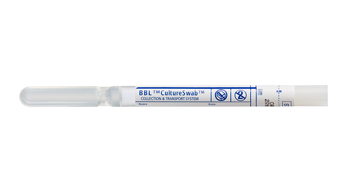 BD 220117 Specimen Collection & Transport System: BD CultureSwab™ Plus Amies Gel without Charcoal, Double Swab, 50/pk
