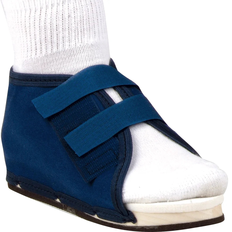 DeRoyal Canvas Wooden Post-Op Shoe