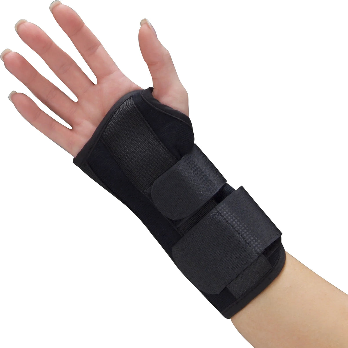 DeRoyal Universal Black Foam Wrist Splint