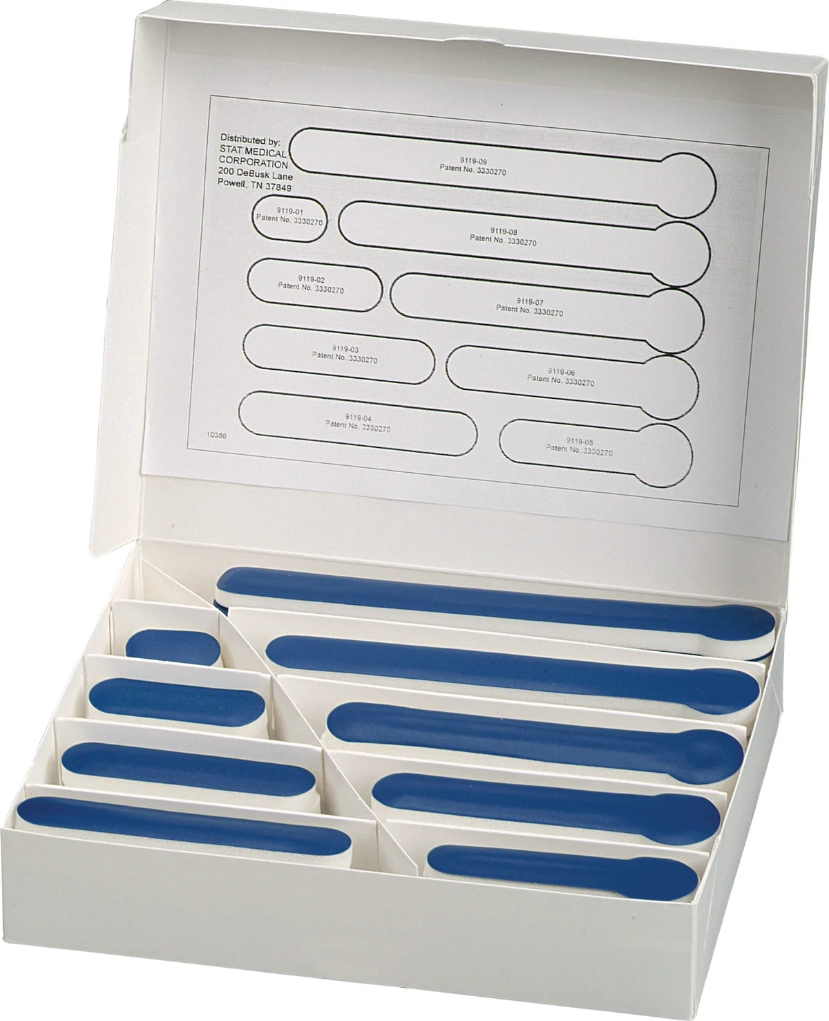 DeRoyal Plastalume Splints