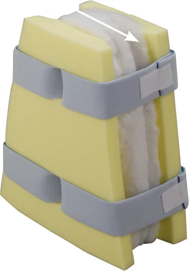 DeRoyal Concave Hip Abduction Positioner - Wide w/Liner