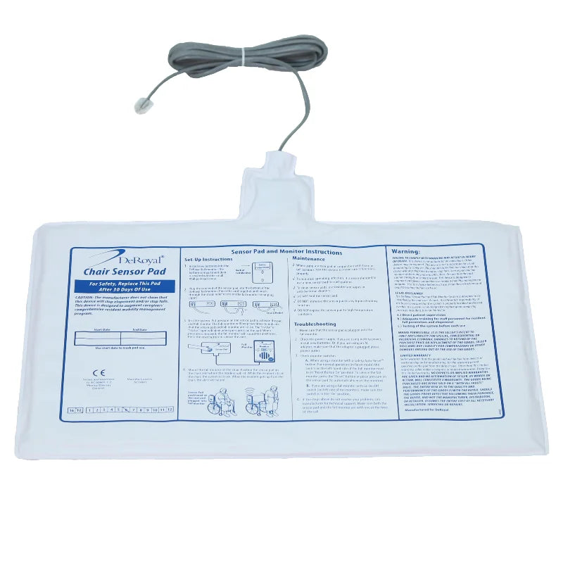 DeRoyal Bed and Chair Sensor Pads