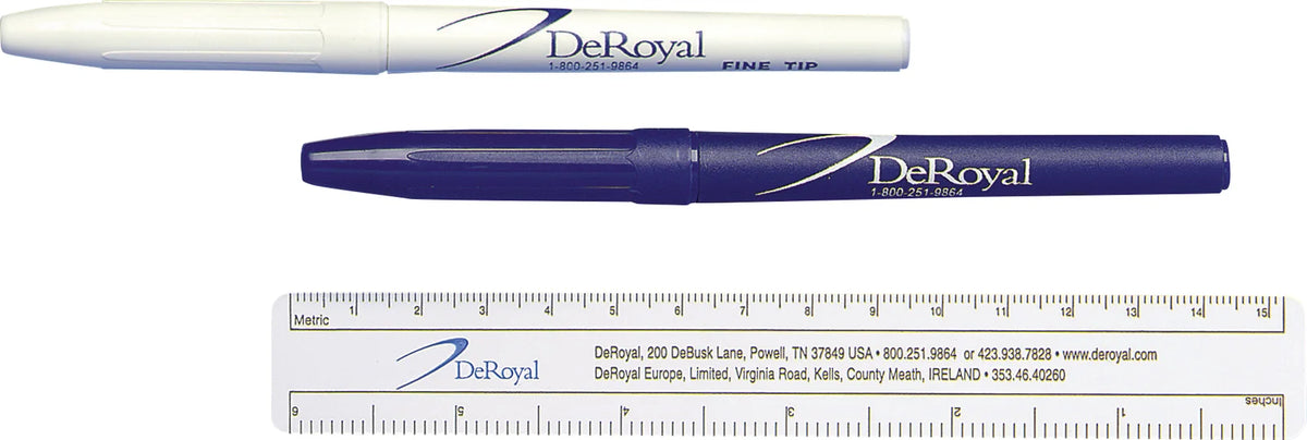DeRoyal Skin Markers and Rulers