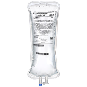 Grifols 731360 0.9% Sodium Chloride Injection, USP, 1000mL Fleboflex® Container