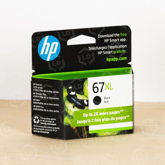 HP 3YM57AN 67XL High Yield Black Original Ink Cartridge
