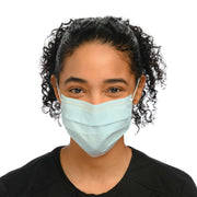 Crosstex Isofluid® Earloop Mask: ASTM Level 1 Mask, Latex Free (LF), Teal, 50/bx, 10 bx/ctn