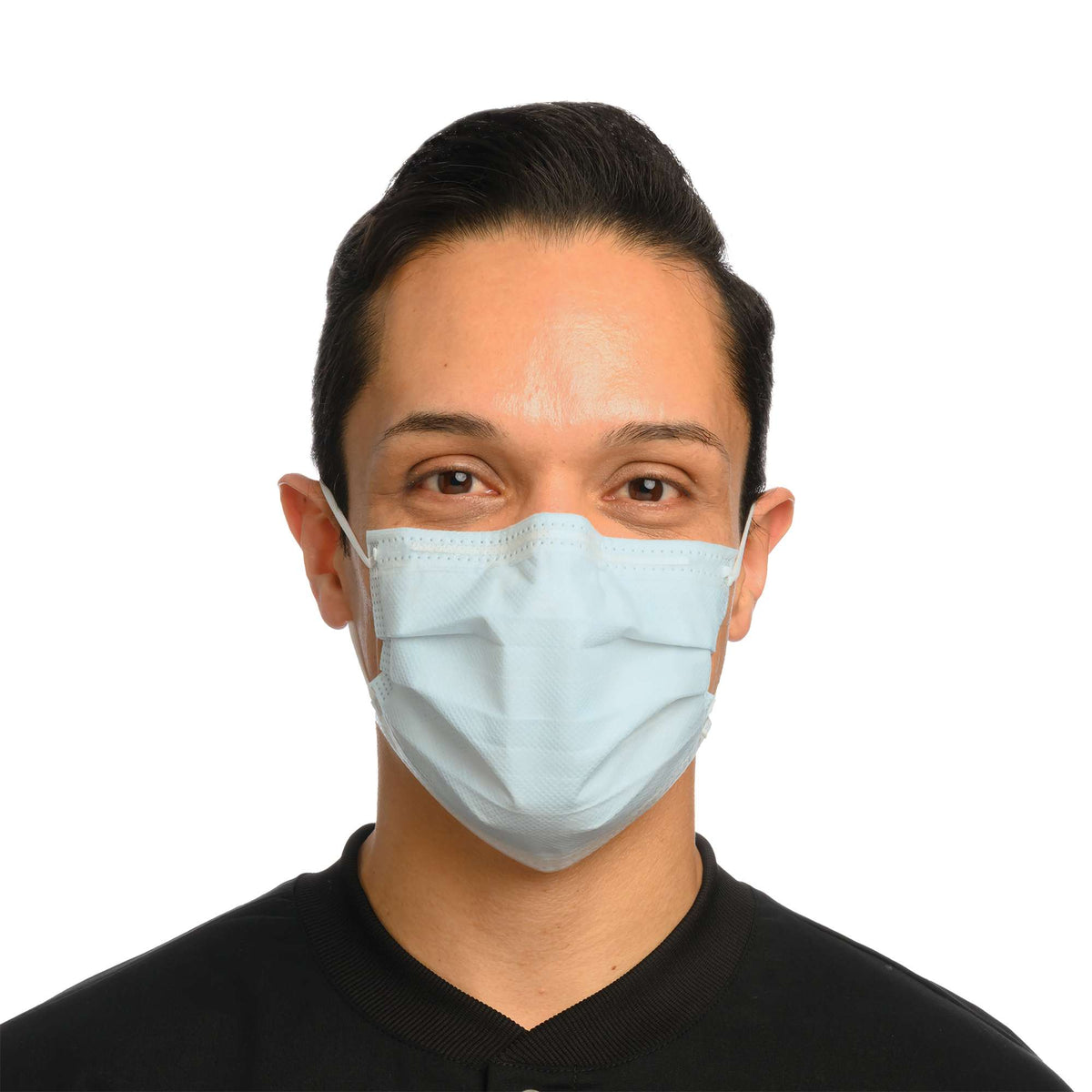 Crosstex Procedural Earloop Mask: ASTM Level 2 Mask, Lavendar, Latex Free (LF), 50/bx, 10 bx/ctn