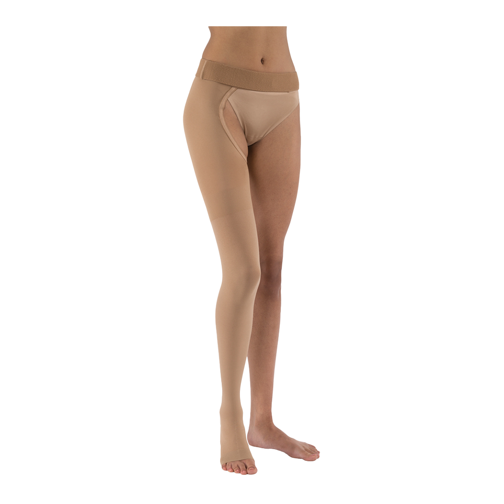 BSN Medical/Jobst 114679 BSN Medical Jobst® Relief® Compression Stockings, Chap Style, 20-30, Open Toe, Right, Beige, X-Large