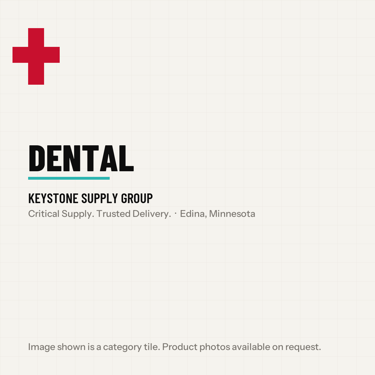 Dental Supplies from Keystone Supply Group