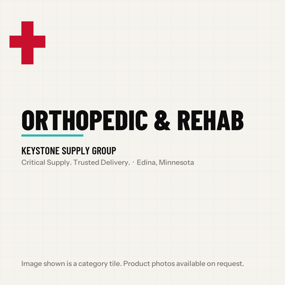 Orthopedic Soft Goods & Bracing from Keystone Supply Group