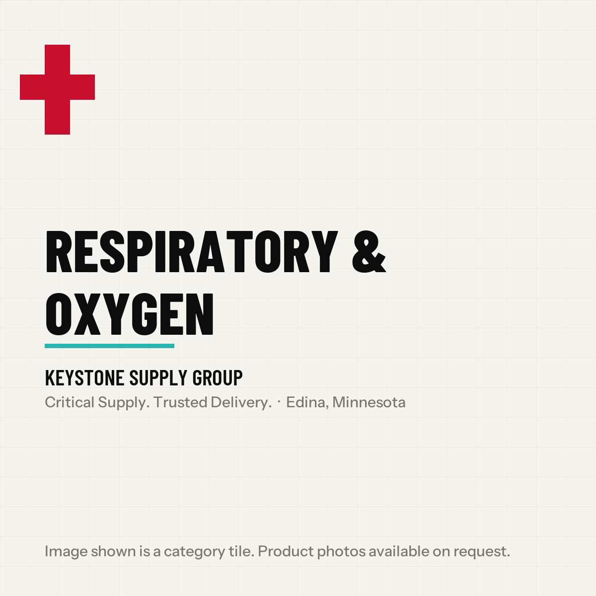 Respiratory & Oxygen from Keystone Supply Group
