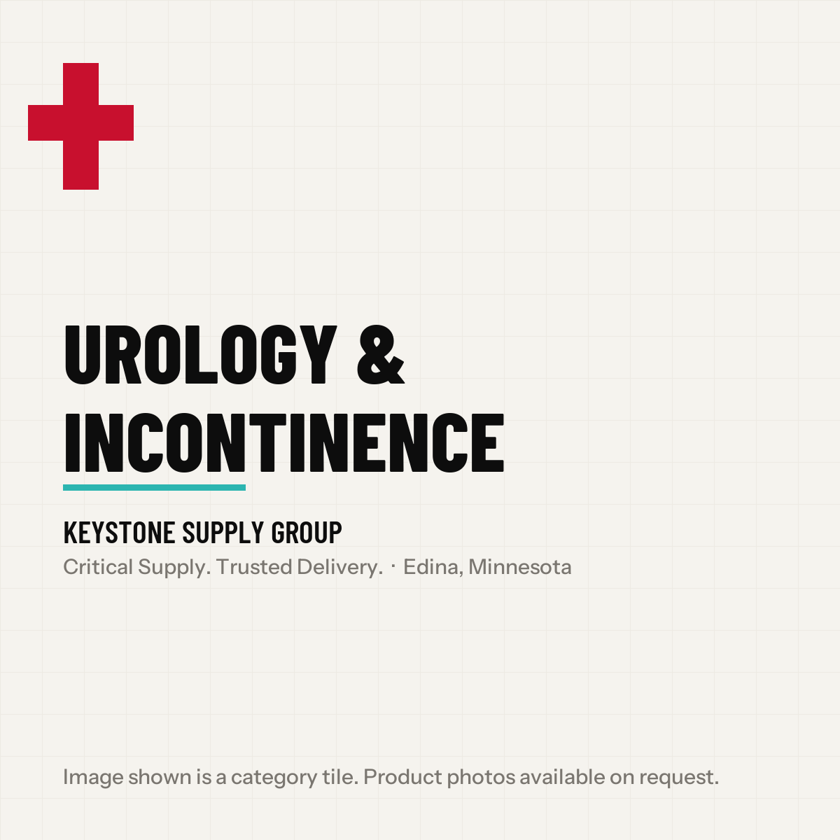 Urology & Incontinence from Keystone Supply Group