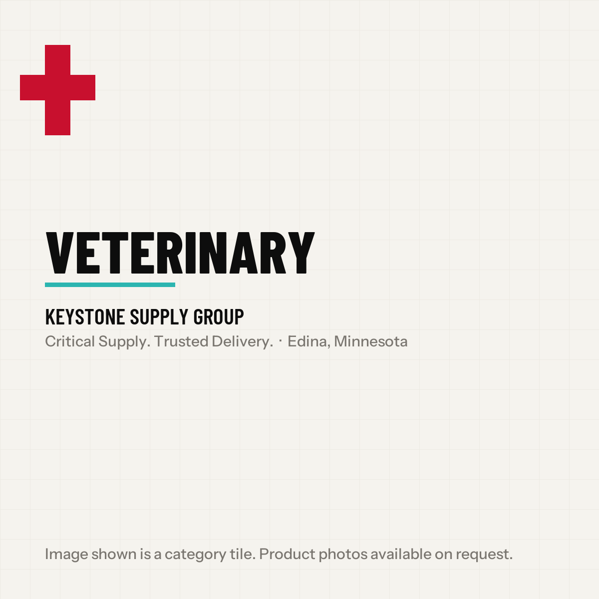 Veterinary Supplies from Keystone Supply Group