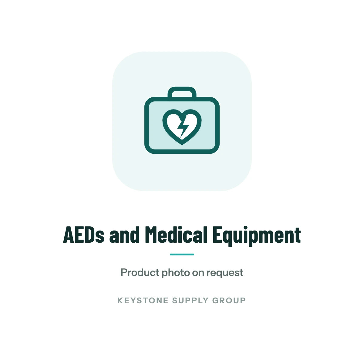 AEDs and Medical Equipment category image, product photo on request